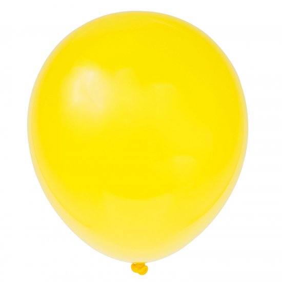 P1050Y 12" Balloon Yellow (12pcs) - Click Image to Close