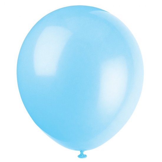 P1050PB 12" Balloon Powder Blue (12pcs) - Click Image to Close